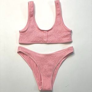 Bubble Gum Pink Bathing Suit
